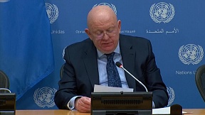 RUSSIAN UN AMBASSADOR VASSILY NEBENZIA ADDRESSES BUCHA ALLEGATIONS RUSSIAN UN AMBASSADOR VASSILY NEBENZIA ADDRESSES BUCHA ALLEGATIONS